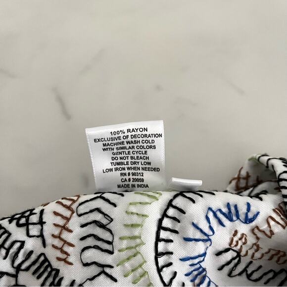 Parsley and Sage Kendall Embroidered Jacket Size XL Artsy boho cropped blazer - Picture 7 of 9